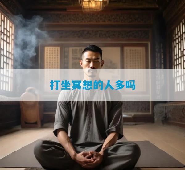 打坐冥想的人多吗